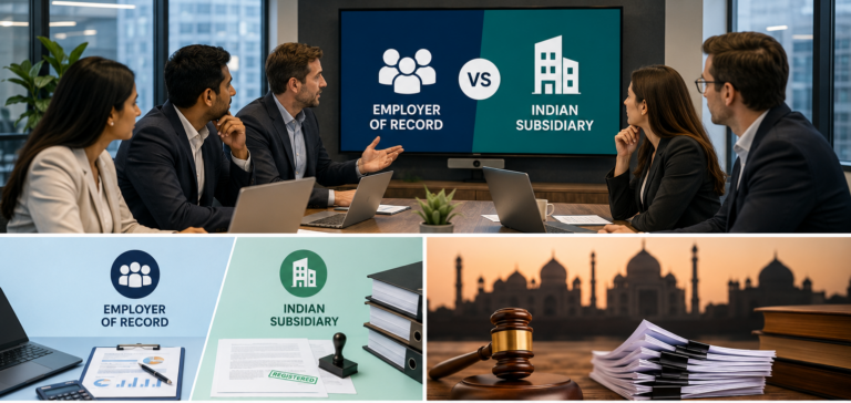 EOR vs. Setting Up an Indian Subsidiary — Which Is Right for Your Business?